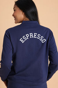 Zivame 2 Mile Fashion Knit Cotton Loungewear Set - Naval Academy — thumbnail 7